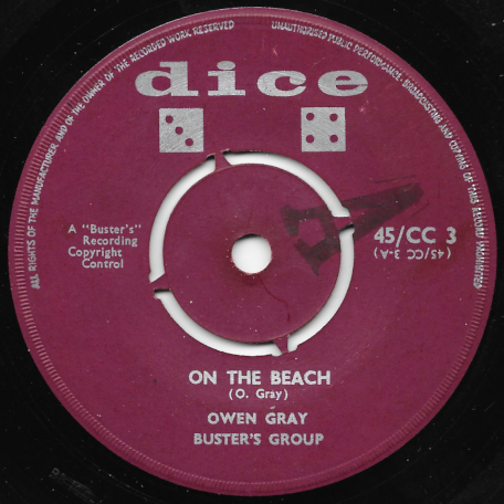 On The Beach / Young Lover - Owen Gray