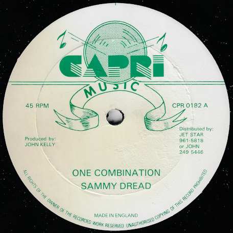 One Combination / A Well Combined Dub - Sammy Dread / Roots Radics