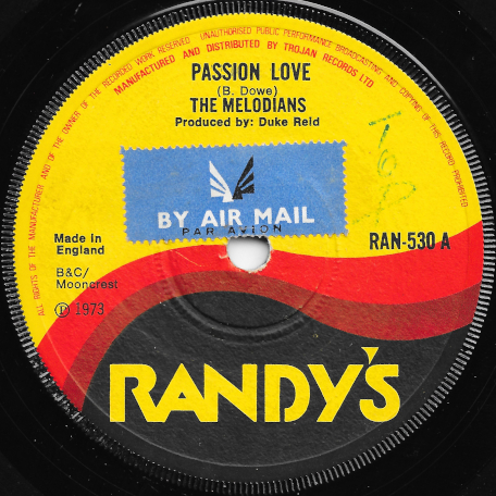 Passion Love / Love Makes The World Go Round - The Melodians