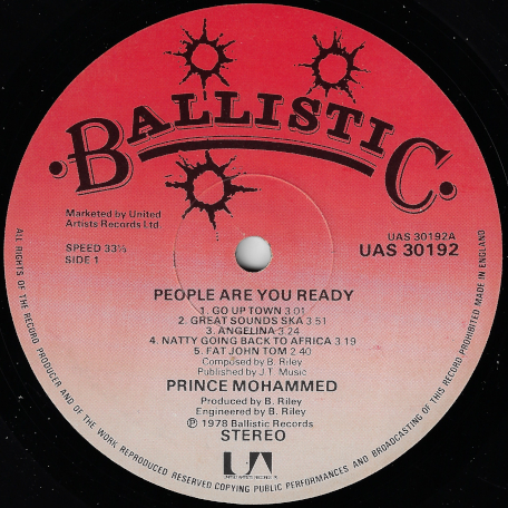 People Are You Ready - Prince Mohammed / General Echo