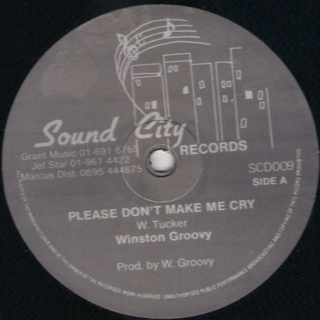 Please Dont Make Me Cry / All Because Of You / Give Me Time - Winston Groovy