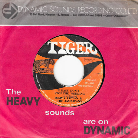 Please Dont Stop The Wedding / Hard On Me - Tommy Cowan And The Jamaicans / Norris Weir And The Jamaicans