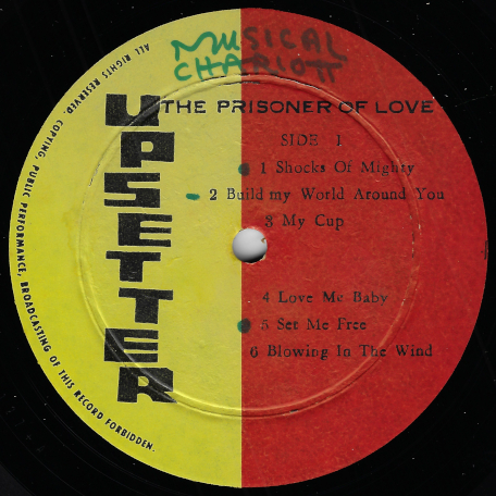 Prisoner Of Love - Dave Barker Meets The Upsetters