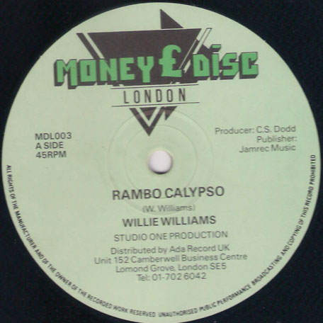 Rambo Calypso / Everybody Rude - Willie Williams / Keith McCarthy