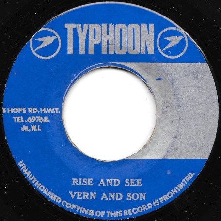 Rise And See / Blowing In The Wind - Vern and Son aka The Maytones / GG All Stars 