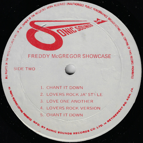 Showcase - Freddie McGregor