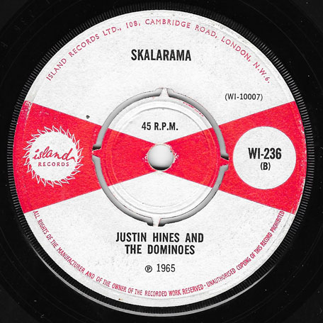 Peace And Love / Skalarama - Justin Hinds And The Dominoes / Lynn Taitt And Baba Brooks