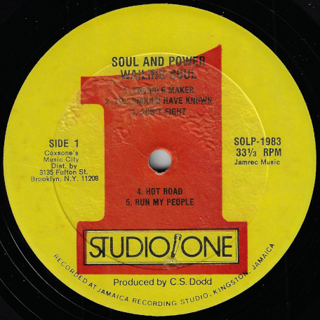 Soul And Power - The Wailing Souls