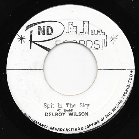 Spit In The Sky / Black Sunday AKA Black Orpheus  - Delroy Wilson / The Skatalites
