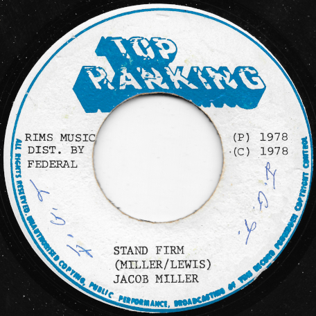 Stand Firm / Dub It Firm - Jacob Miller / Inner Circle