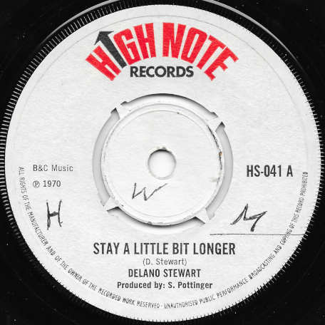 Stay A Little Bit Longer / Ver II - Delano Stewart