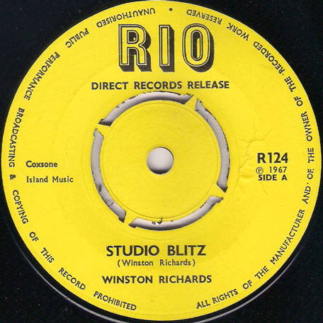 Studio Blitz / Dont Give Up - Winston Richards (Grennan)