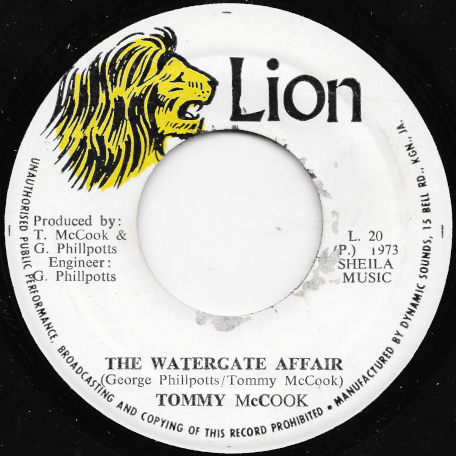The Watergate Affair / Ver - Tommy McCook