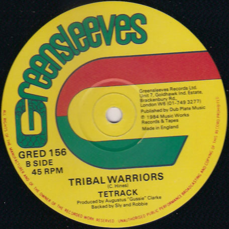 Throw Me Corn / Tribal Warriors - Larry And Alvin / Tetrack