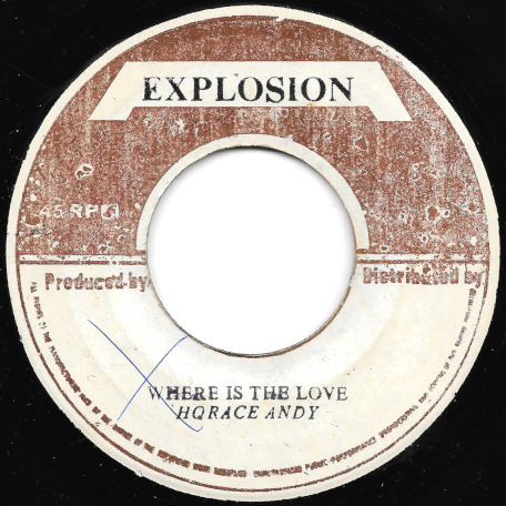 Where Is The Love / Wet Vision (Version) - Horace Andy / U Roy