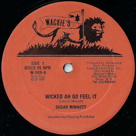 Wicked Ah Go Feel It / Musical Episode - Sugar Minott / Horace Andy