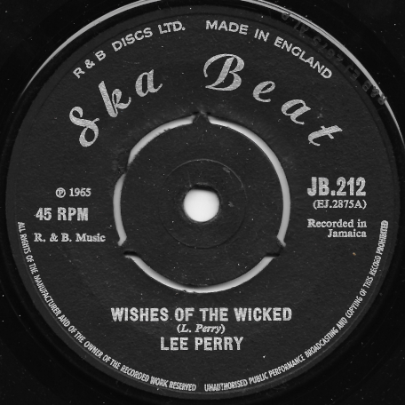 Wishes Of The Wicked / Hold Down - Lee Perry