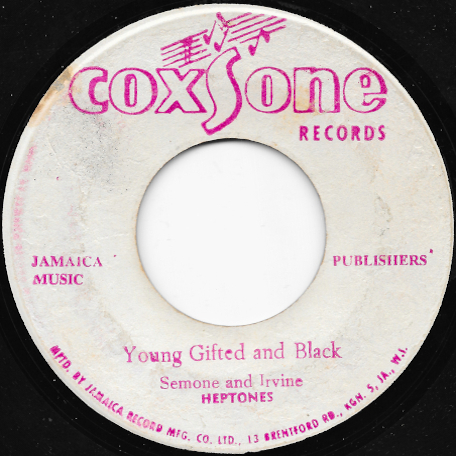 Young Gifted And Black / Joy Land - The Heptones / Sound Dimension 
