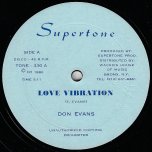 Love Vibration / Acting Shy - Don Evans / Jah Batta