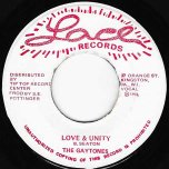 Love And Unity / Ver - The Gaytones