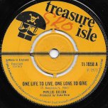 One Life To Live One Love To Give / My Best Dress - Phyllis Dillon / Tommy McCook