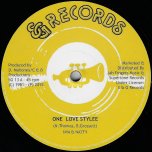 One Love Stylee / One Love Dub - Nya And Natty / Desmond Rhythm Section