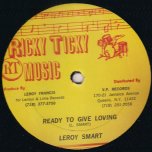 Ready To Give Loving - Leroy Smart