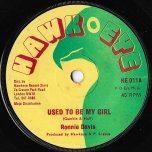 Used To Be My Girl / My Dub - Ronnie Davis