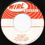 Sad Heart / Jolly Pop - Frank De Core With Lennie Hibbert And His Combo