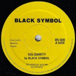 Solidarity / Tension - Black Symbol