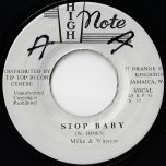 Stop Baby / Version Of Love - Millie And Winston