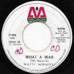 What A War / War Dub - Watty Burnett