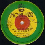 My Love For You / What Kind Of World - Cornel Campbell and Peter Metro